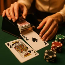 LuckyWave - Live Blackjack - Croupiers en Direct